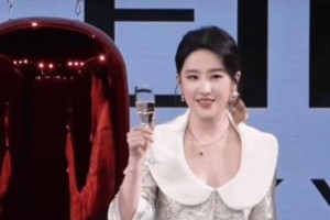 刘亦菲全裹造型惊艳上海，顶级骨相碾压打针脸